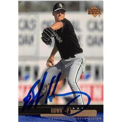 618862 Bob Howry Autographed Baseball Card - Chicago White Sox, SC - 1999 Upper Deck No.79