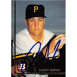 618949 Dan Miceli Autographed Baseball Card - Pittsburgh Pirates, SC - 1994 Bowman No.574