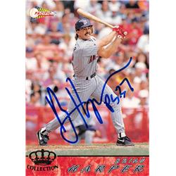 626368 Brian Harper Autographed Baseball Card - Minnesota Twins - 1994 Pacific No.354