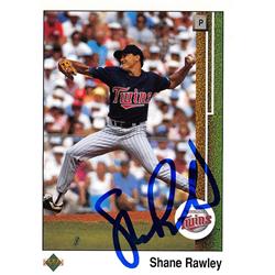 626713 Shane Rawley Autographed Baseball Card - Minnesota Twins - 1989 Upper Deck No.786