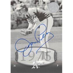 626754 Jim Perry Autographed Baseball Card - Oakland Athletics - 2004 Upper Deck Timeless Teams Legends No.125