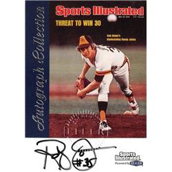 637407 Randy Jones Autographed Baseball Card - San Diego Padres - 1999 Fleer Sports Illustrated Greats No.35