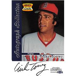 637408 Mike Torrez Autographed Baseball Card - Boston Red Sox - 1999 Fleer Sports Illustrated Greats No.21