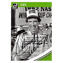 638633 Darrell Waltrip Autographed Trading Card - Nascar Driver, Auto Racing, SC - 2019 Donruss Nickname Jaws No.55
