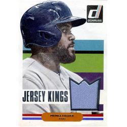 639033 Prince Fielder Player Worn Jersey Patch Baseball Card - Texas Rangers - 2015 Donruss Jersey Kings No.32