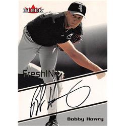 664972 Bob Howry Autographed Chicago White Sox 2000 Fleer Fresh Ink No.BH Baseball Card