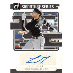 665137 Luis Gonzalez Autographed Chicago Cubs, Diamondbacks 2021 Panini Donruss Signature Series Refractor No.SSLG Baseball Card