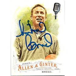 665270 Michael Breed Autographed PGA Instructor, TV Host 2016 Topps Allen & Ginter No.210 Golf Card