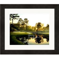 665379 8 x 10 in. Verne Lundquist Autographed Golf Broadcaster, The Masters on Cbs Image No.SC3 Matted & Framed Photo