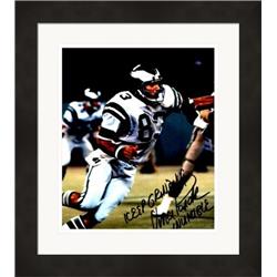 675636 8 x 10 in. Vince Papale Autographed Philadelphia Eagles Invincible No.5 Matted & Framed Photo -  Autograph Warehouse