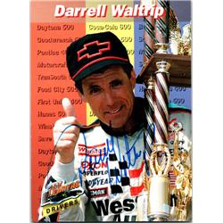 724261 Darrell Waltrip Autographed NASCAR Driver, Auto Racing & SC 1994 Pro Set Stat Leaders No.SL46 Trading Card