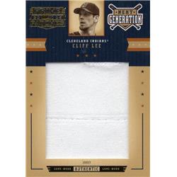 724475 Cliff Lee Player Worn Jersey Patch Cleveland Indians 2005 Donruss Prime Patches No.NG9 LE 11-399 Baseball Card
