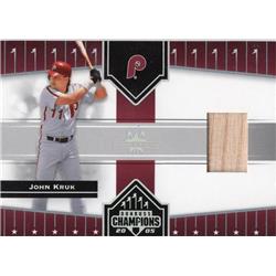 John Kruk Philadelphia Phillies Collectible Baseball Card 