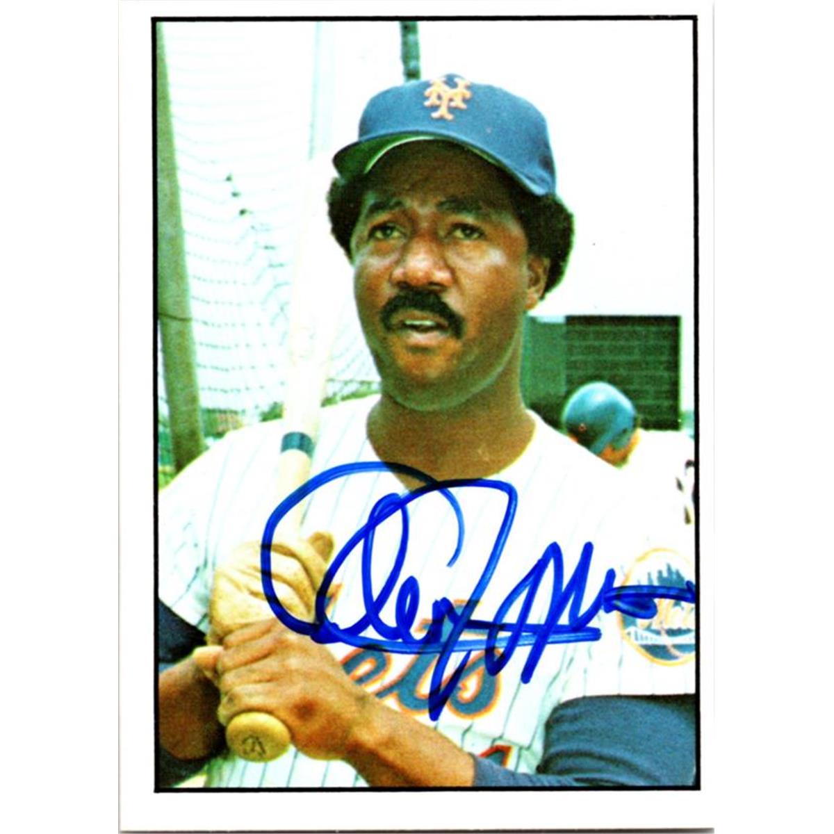725575 Cleon Jones Autographed New York Mets 1975 Sspc No.11 Baseball Card