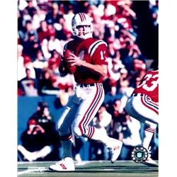 725963 8 x 10 in. Steve Grogan New England Patriots Quarterback Photofile Licensed Photo