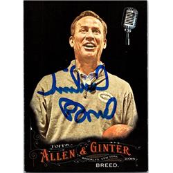 726005 Michael Breed Autographed PGA Instructor, TV Host 2016 Topps Allen & Ginter Black No.210 Golf Card -  Autograph Warehouse