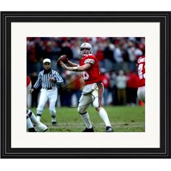726173 8 x 10 in. Craig Krenzel Autographed Ohio State Buckeyes, Quarterback No.SC3 Matted & Framed Photo
