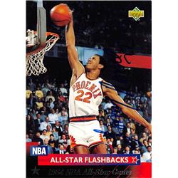 703400 Larry Nance Signed Phoenix Suns 1993 Upper Deck All Star Flashbacks No.36 Basketball Card