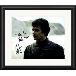 724002 8 x 10 in. Alfie Allen Autographed Game of Thrones, Theon Greyjoy No.SC3 Matted & Framed We Do Not Sow Photo