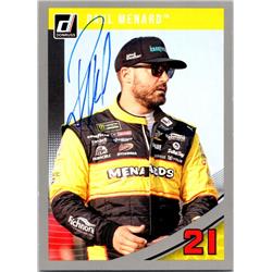 724180 Paul Menard Autographed NASCAR, Auto Racing & SC 2019 Donruss Silver No.77 Trading Card -  Autograph Warehouse