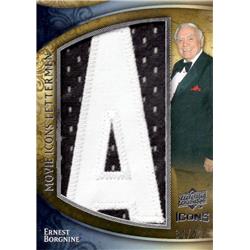 700912 Ernest Bognine Material Relic Patch Actor 2009 Upper Deck Movie Icons No.MLEB Trading Card