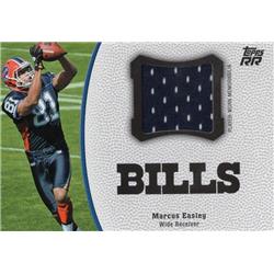 701070 Marcus Easley Player Worn Jersey Patch Buffalo Bills 2011 Topps Rr No.FIRME Football Card -  Autograph Warehouse