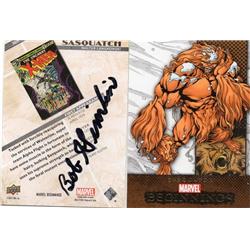 701199 Bob Gimlin Autographed Sasquatch Big Foot 2012 Upper Deck Marvel Beginings No.363 Signed on Back Trading Card -  Autograph Warehouse