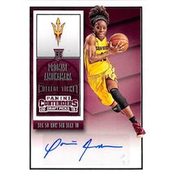 701902 Promise Amukamara Autographed Arizona State Sun Devils 2015 Panini Contenders Draft Rookie No.196 Basketball Card