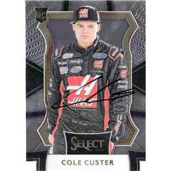 702300 Cole Custer Signed Auto Racing, NASCAR & SC 2017 Panini Select Rookie No.85 Trading Card