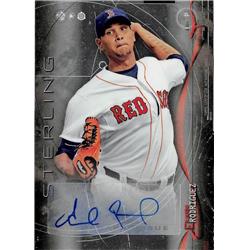 702439 Eduardo Rodriguez Signed Boston Red Sox 2014 Bowman Sterling No.BSPAER Baseball Card
