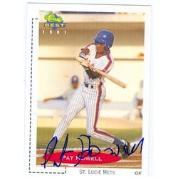 585941 Pat Howell Autographed New York Mets 1991 Calssic Best No.217 Baseball Card