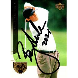 689555 Billy Andrade Autographed PGA Tour, Wake Forest & SC 2004 Upper Deck No.6 Golf Card