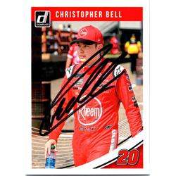 700161 Christopher Bell Autographed NASCAR, Auto Racing & SC 2019 Donruss No.71 Trading Card