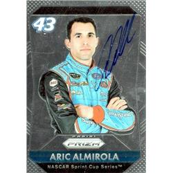 700216 Aric Almirola Autographed NASCAR Driver, Auto Racing & SC 2016 Panini Prizm No.37 Trading Card