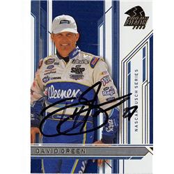 700252 David Green Autographed NASCAR Driver, SC 2006 Press Pass Stealth No.31 Trading Card