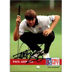 700415 Paul Azinger Autographed PGA Tour, Eastern Florda State & SC 1992 Pro Set No.47 Golf Card