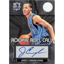 688009 Jared Cunningham Autographed Dallas Mavericks 2012 Panini Totally Certified No.55 Basketball Card