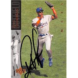 688495 Ryan Thompson Autographed New York Mets 1994 Upper Deck No.160 Black Baseball Card
