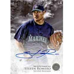 688831 Stephen Romero Autographed Seattle Mariners 2013 Bowman Inception No.PASR Baseball Card