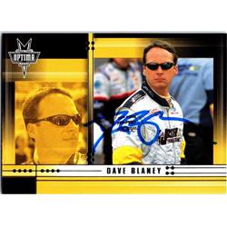 689187 Dave Blaney Autographed Auto Racing, NASCAR & SC 2002 Press Pass Optima No.2 Trading Card