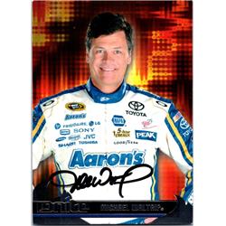 689239 Michael Waltrip Autographed Auto Racing NASCAR, SC 2013 Press Pass Ignite No.38 Trading Card