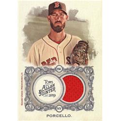675711 Rick Porcello Player Worn Jersey Patch Boston Red Sox 2019 Topps Allen & Ginter No.FSRBRP Baseball Card