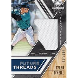 675840 Tyler Oneill Player Worn Jersey Patch Mariners, Cardinals 2017 Panini Elite Extra No.FTSTO LE 237-299 Baseball Card
