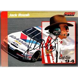 676208 Jack Roush Autographed Auto Racing, NASCAR & SC 1994 Pro Set Power No.PT8 Trading Card
