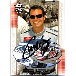 676252 Chad Little Autographed Auto Racing, NASCAR & SC 2002 Press Pass Stealth No.49 Trading Card