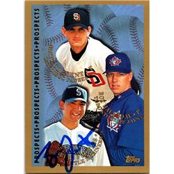 676420 Brian Fuentes Autographed Seattle Mariners 1998 Topps Prospects No.264 Baseball Card