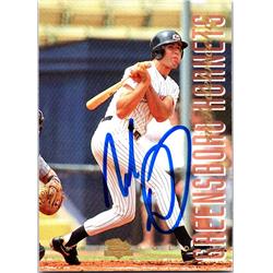 676870 Nick Delvecchio Autographed Greensboro Hornets 1994 Classic Best Gold Rookie No.82 Baseball Card