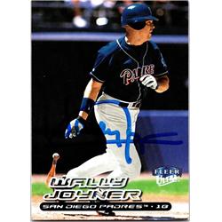 676941 Wally Joyner Autographed San Diego Padres 1999 Fleer Ultra No.27 Baseball Card