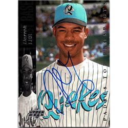 677072 Derrek Lee Autographed Rancho Cucamonga Quakes 1993 Upper Deck Top Prospect Rookie No.116 Baseball Card