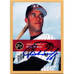 677101 Josh Bonifay Autographed Hickory Crawdads 2000 Just Minors Rookie Gold No.112 Baseball Card -  Autograph Warehouse
